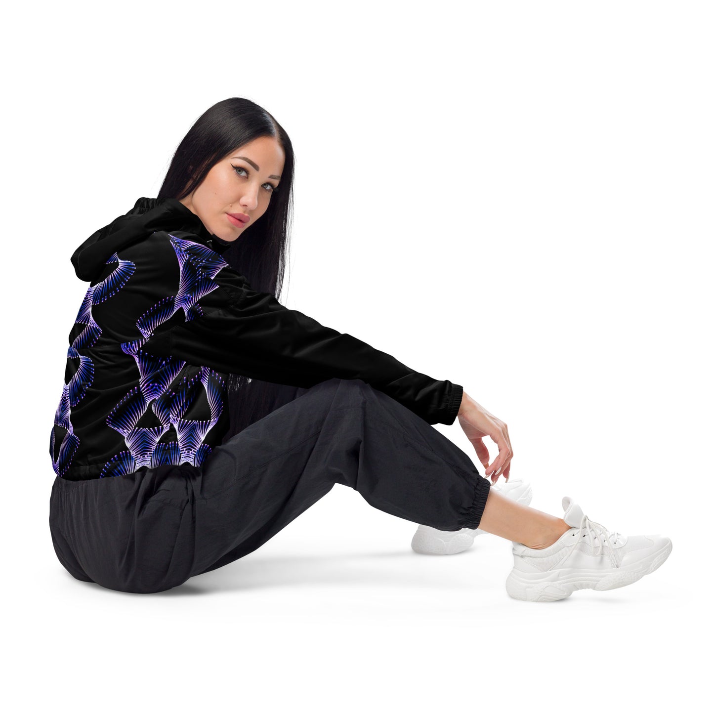 Medusa Waves Women’s cropped windbreaker