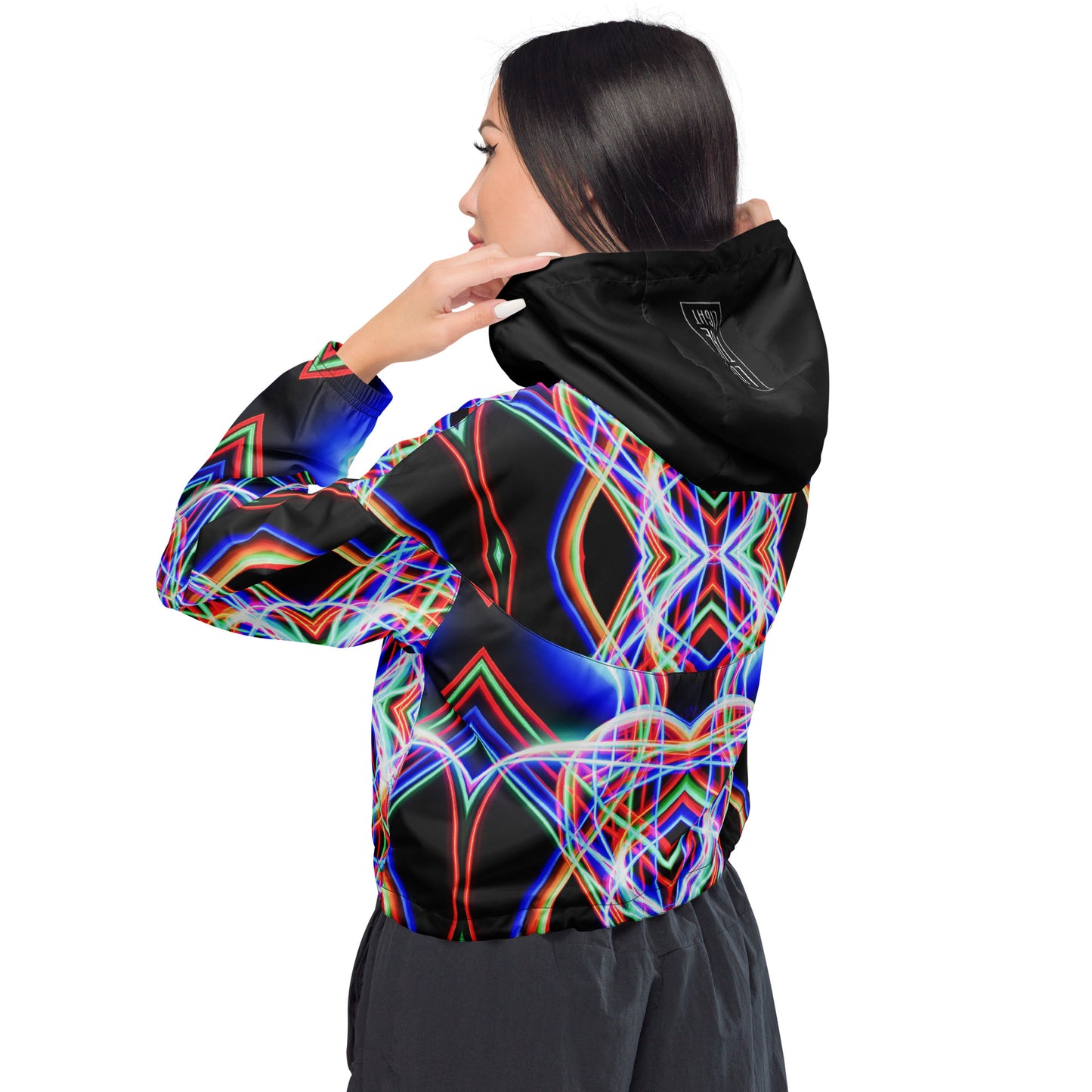 FingerLed Women’s cropped windbreaker