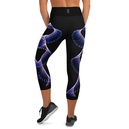 Medusa Weaves Yoga Capri Leggings