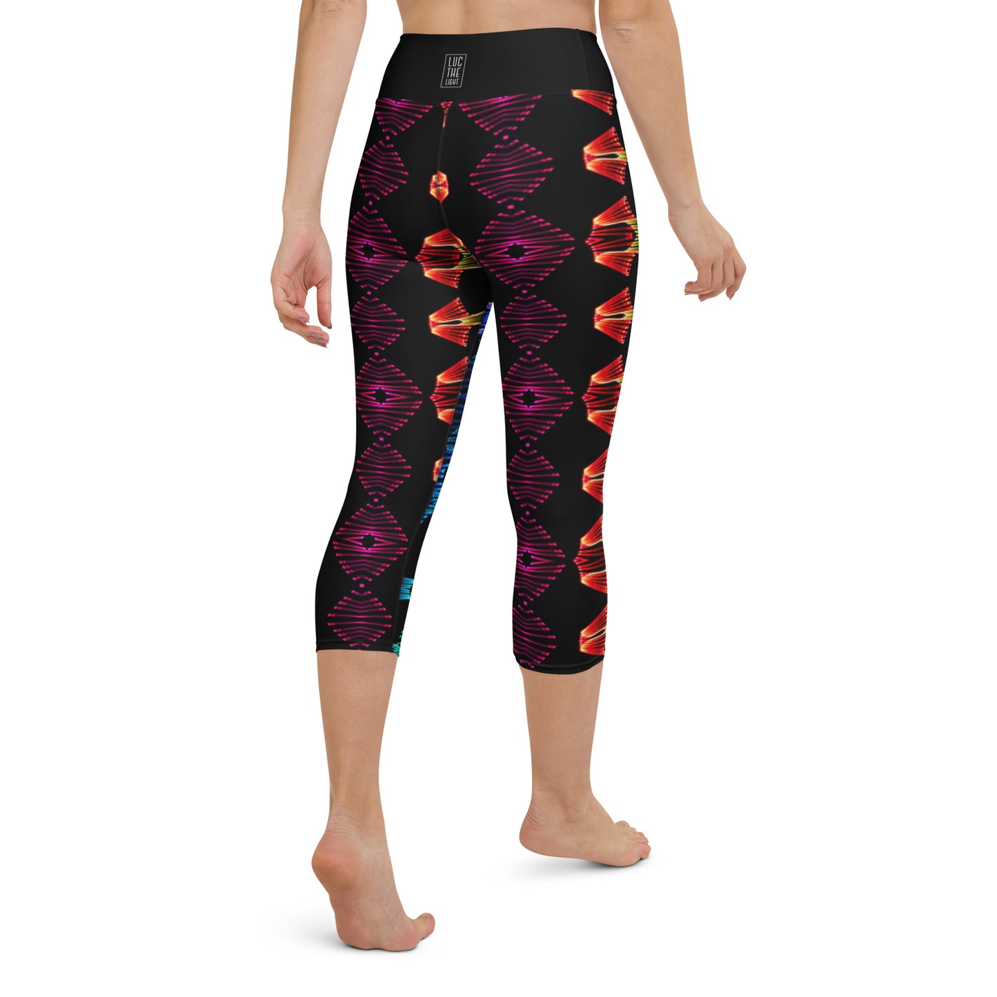 Torero Lights Yoga Capri Leggings