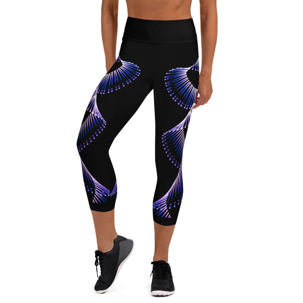 Medusa Weaves Yoga Capri Leggings