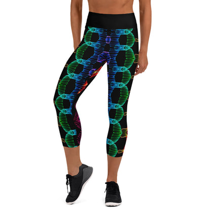 Torero Lights Yoga Capri Leggings