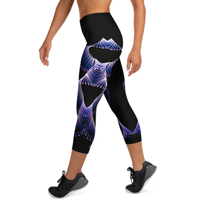 Medusa Weaves Yoga Capri Leggings