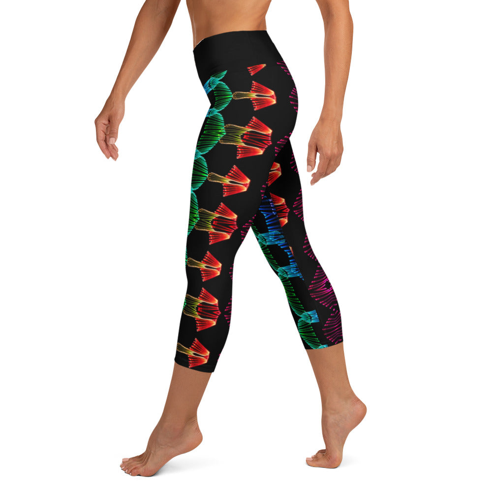 Torero Lights Yoga Capri Leggings