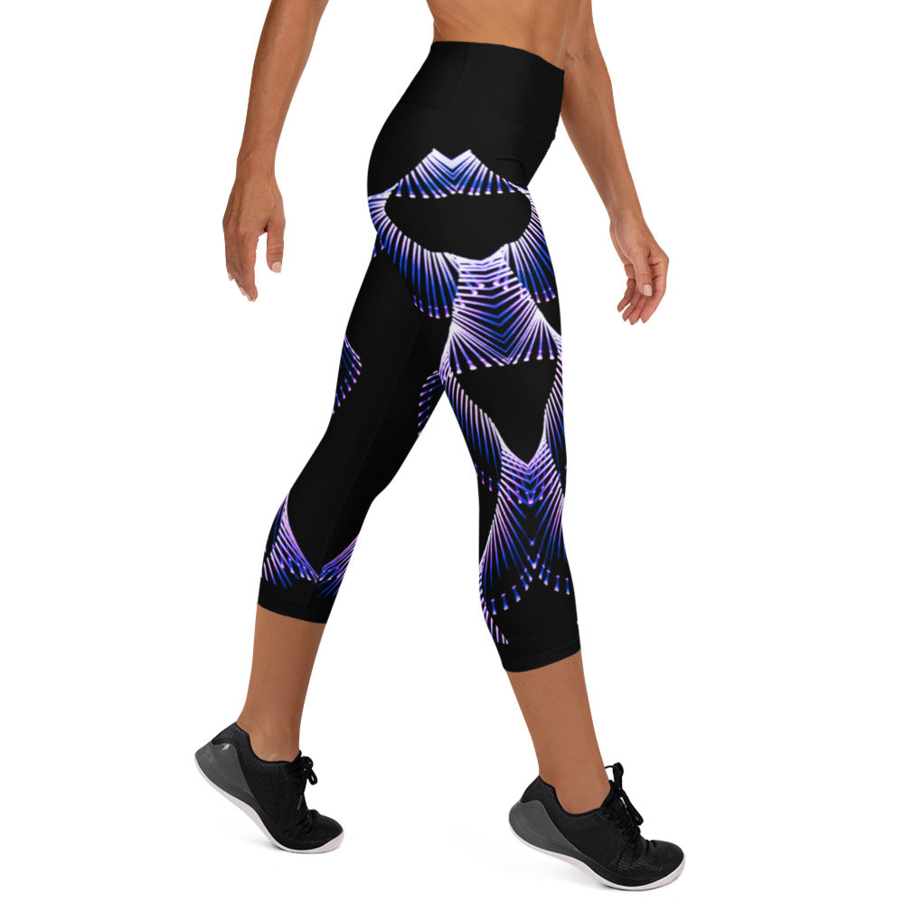 Medusa Weaves Yoga Capri Leggings