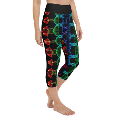 Torero Lights Yoga Capri Leggings