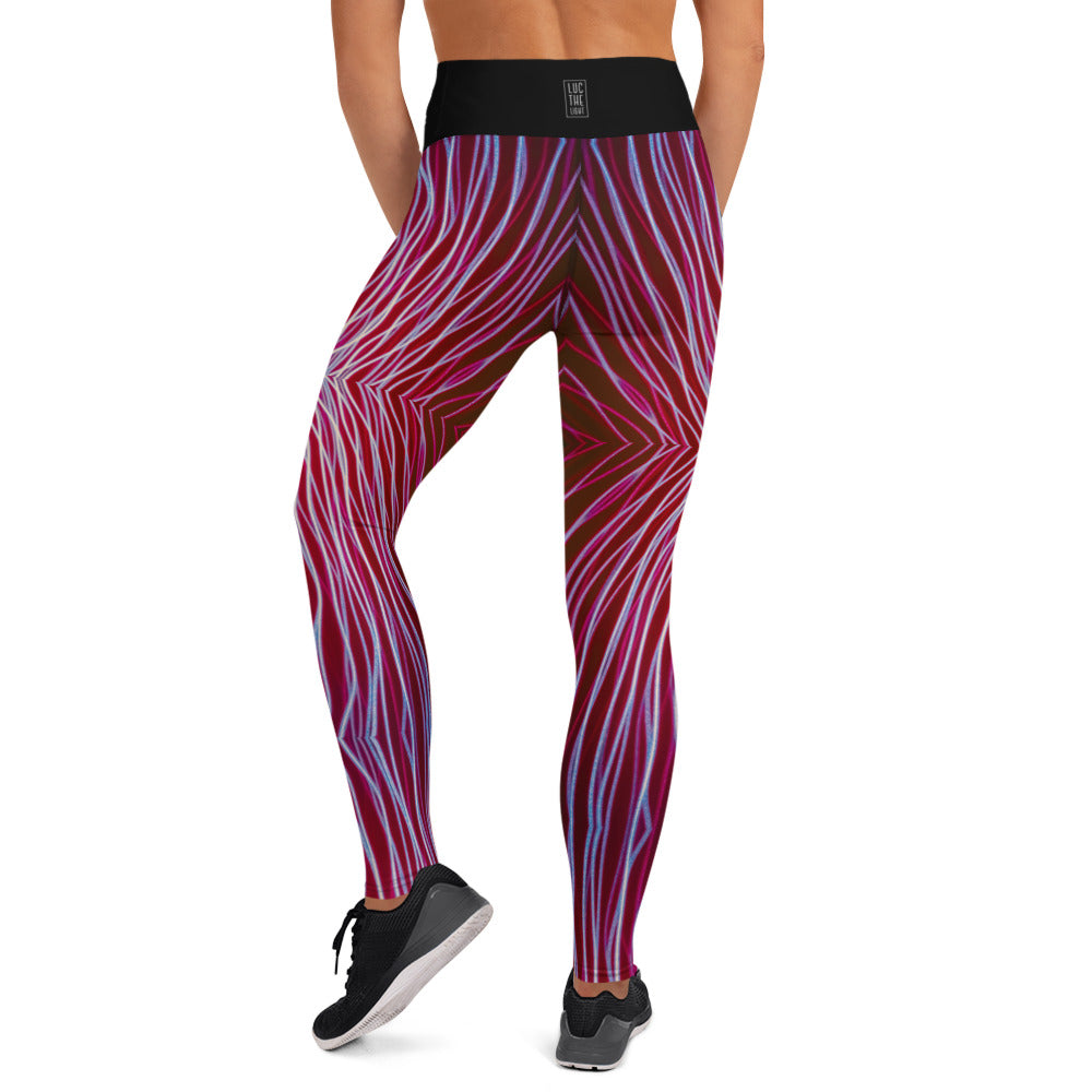 RedMuscleLight  Yoga Leggings