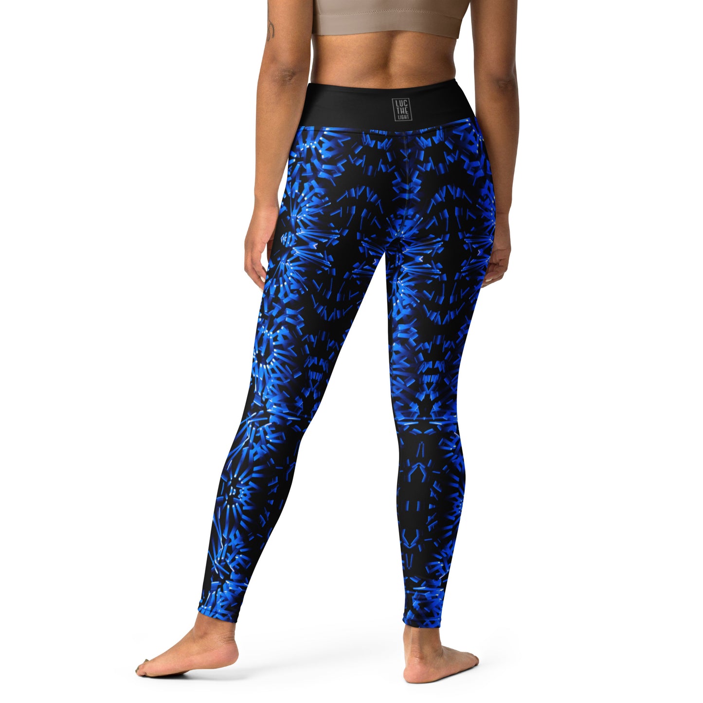 Zephyr Light Fractal Yoga Leggings