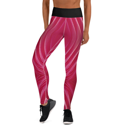 Purple Laser Yoga Leggings