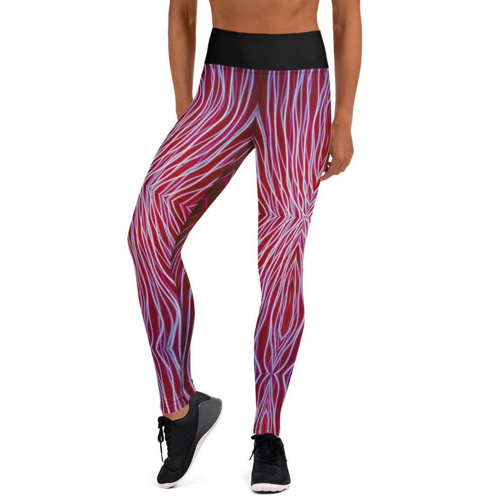 RedMuscleLight  Yoga Leggings