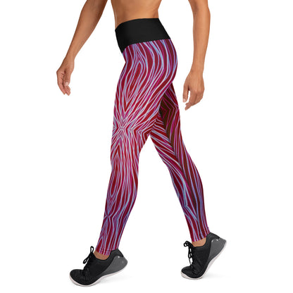 RedMuscleLight  Yoga Leggings