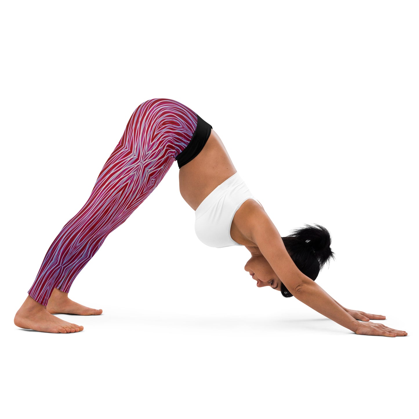 RedMuscleLight  Yoga Leggings