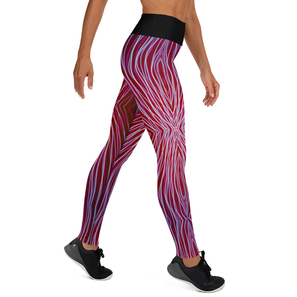 RedMuscleLight  Yoga Leggings