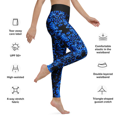 Zephyr Light Fractal Yoga Leggings